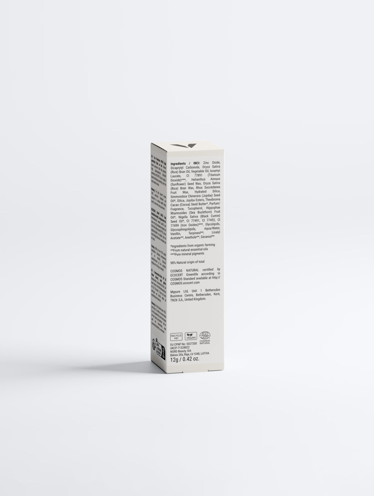 Stick solaire SPF 50 format nomade VYLA – vue détaillée