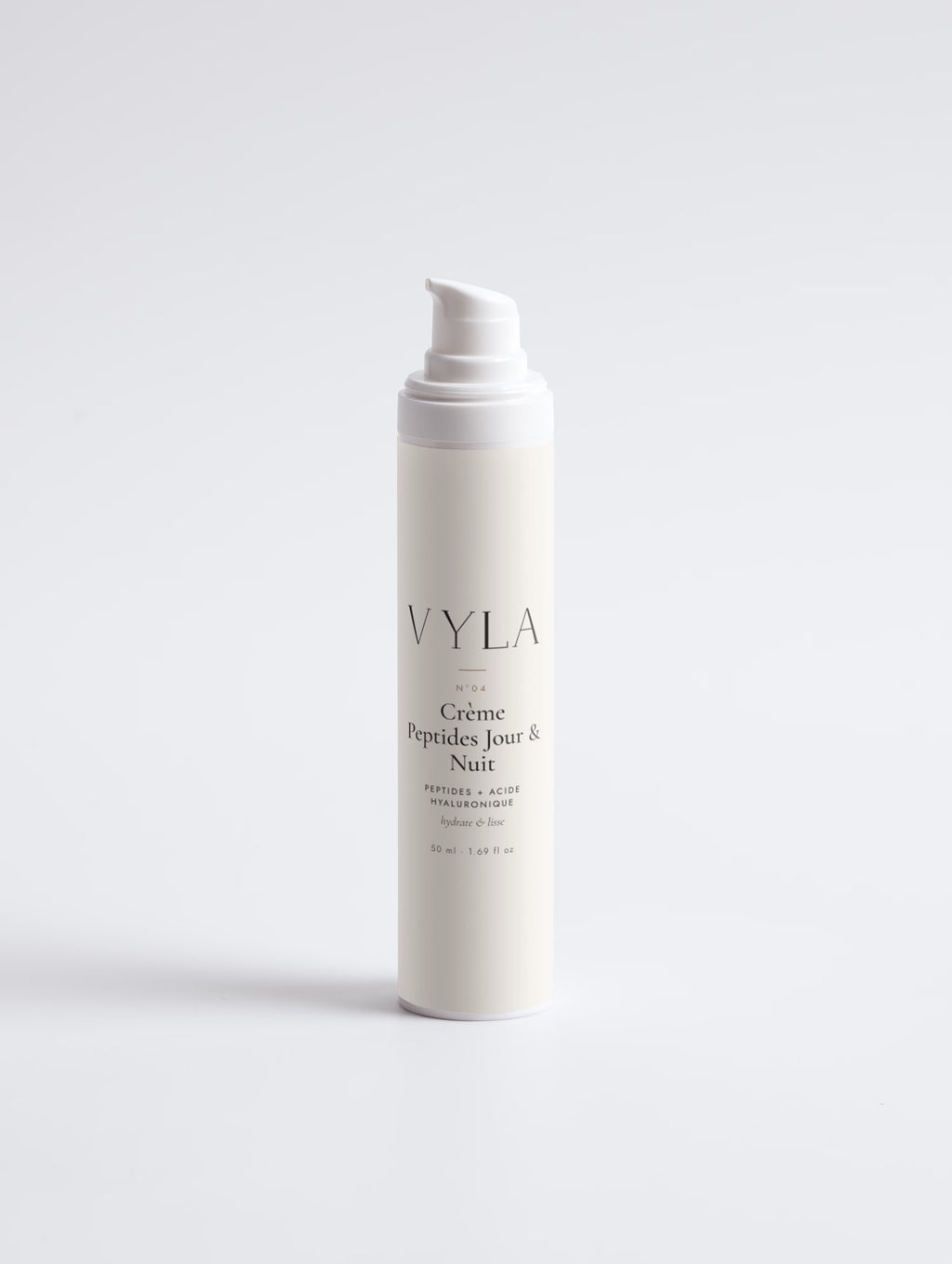 Crème peptides hydratante et lissante VYLA – flacon airless