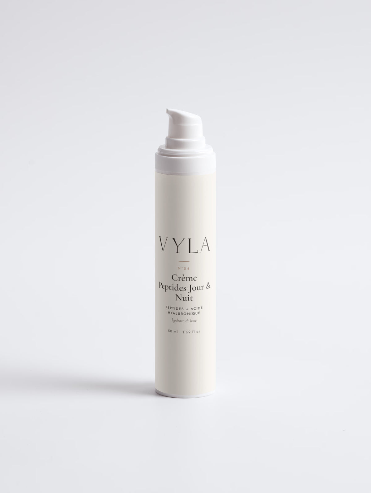 Crème peptides hydratante et lissante VYLA – flacon airless